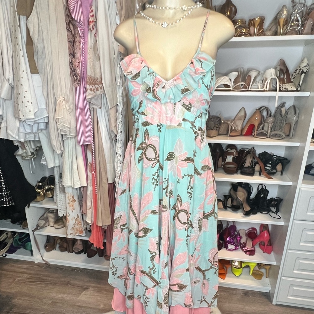 Floral Paisley Maxi Dress
